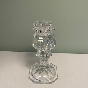 Elegant Crystal Candle Holder